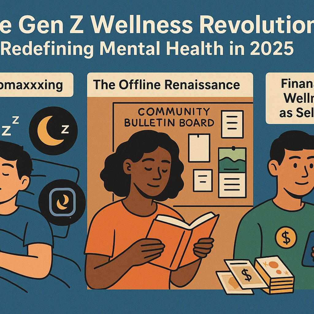 The Gen Z Wellness Revolution: Redefining Mental Health in 2025
