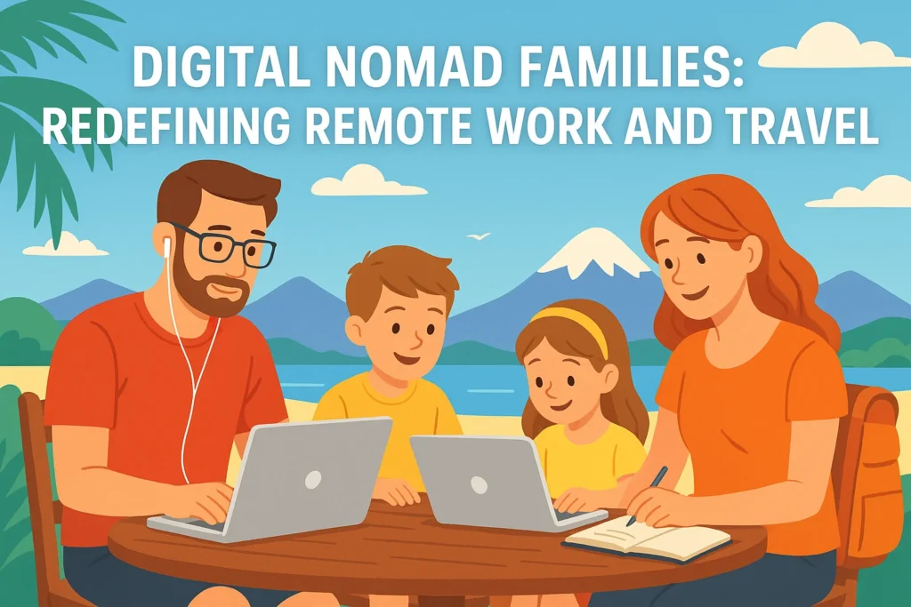 Digital Nomad Families: How Parents Are Redefining Work, School, and Adventure