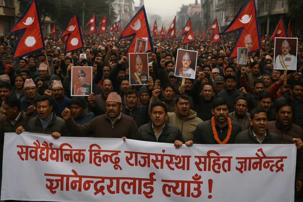 The Crown and the Crowd: Nepal’s Surprising Royalist Revival