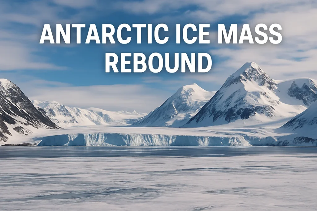 The Great Antarctic Rebound: When the Ice Fought Back
