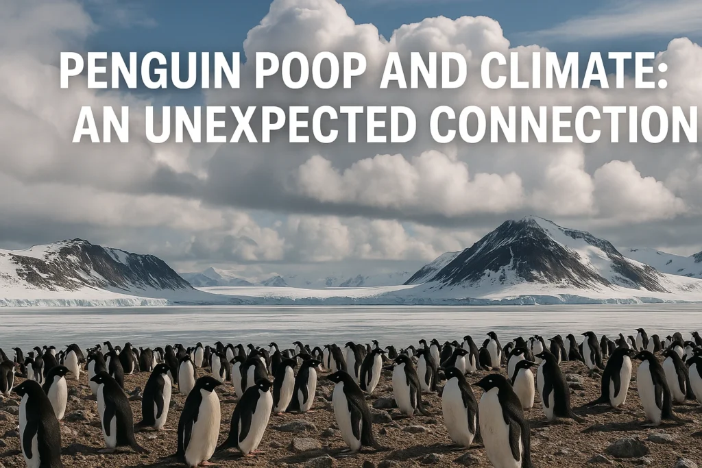 The Cloud Makers: How Penguin Poop is Shaping Antarctica’s Climate