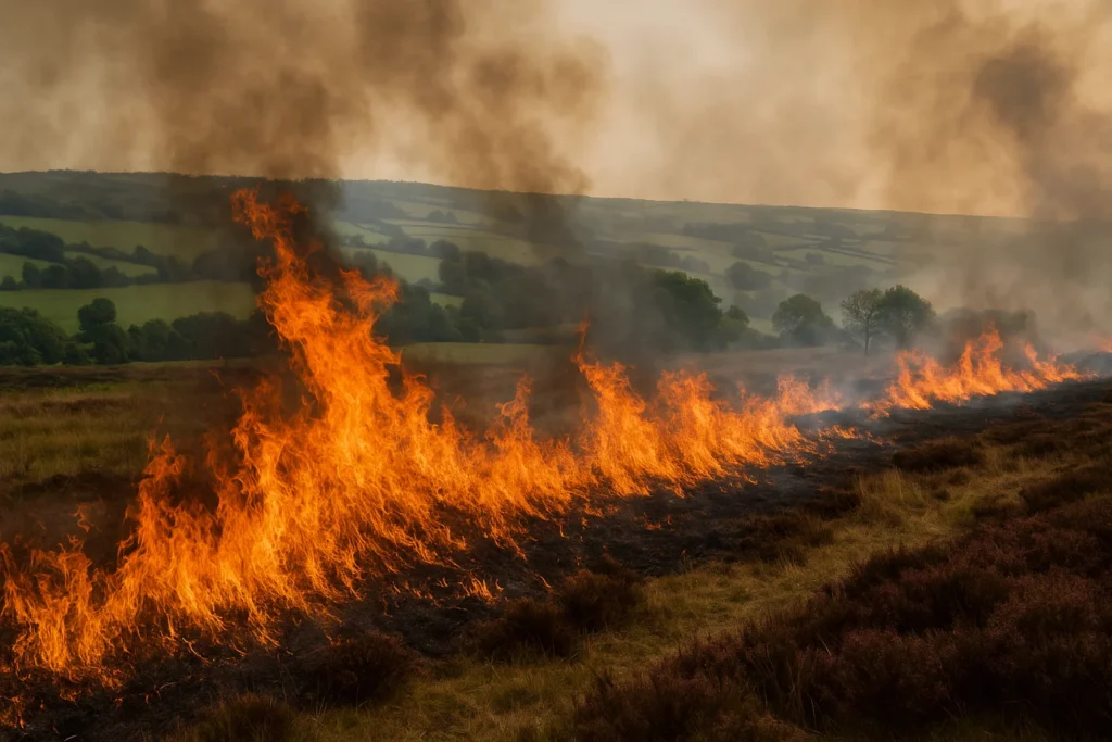 Burning Britain: How Record Wildfires Are Reshaping the UK Landscape