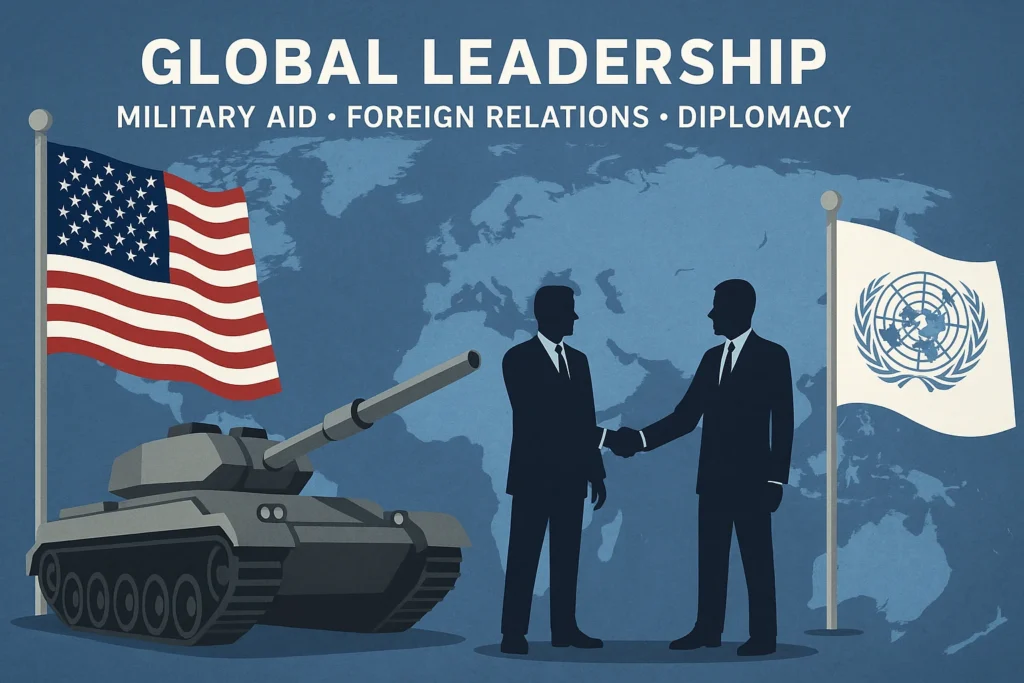 America on the World Stage: Navigating Tensions, Offering Help, and Standing with Allies