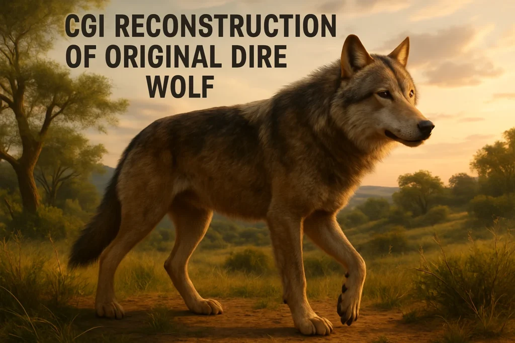 Return of the Ice Age Giant: How Science Brought Back the Dire Wolf