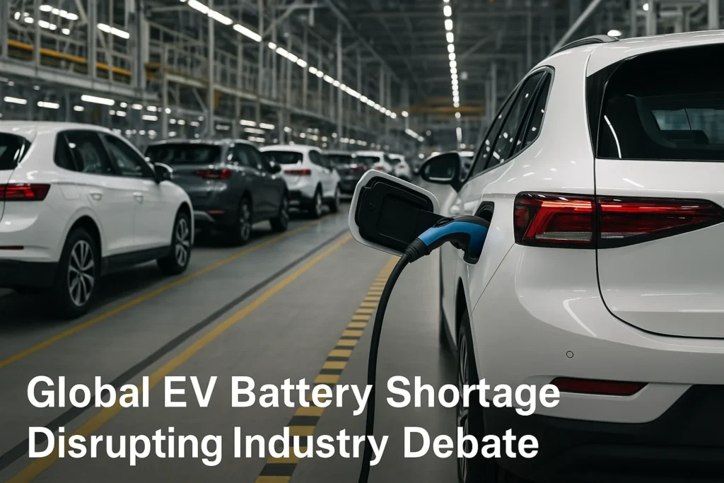 Global EV Battery Shortage Disrupts Auto Industry Amid Skyrocketing Demand