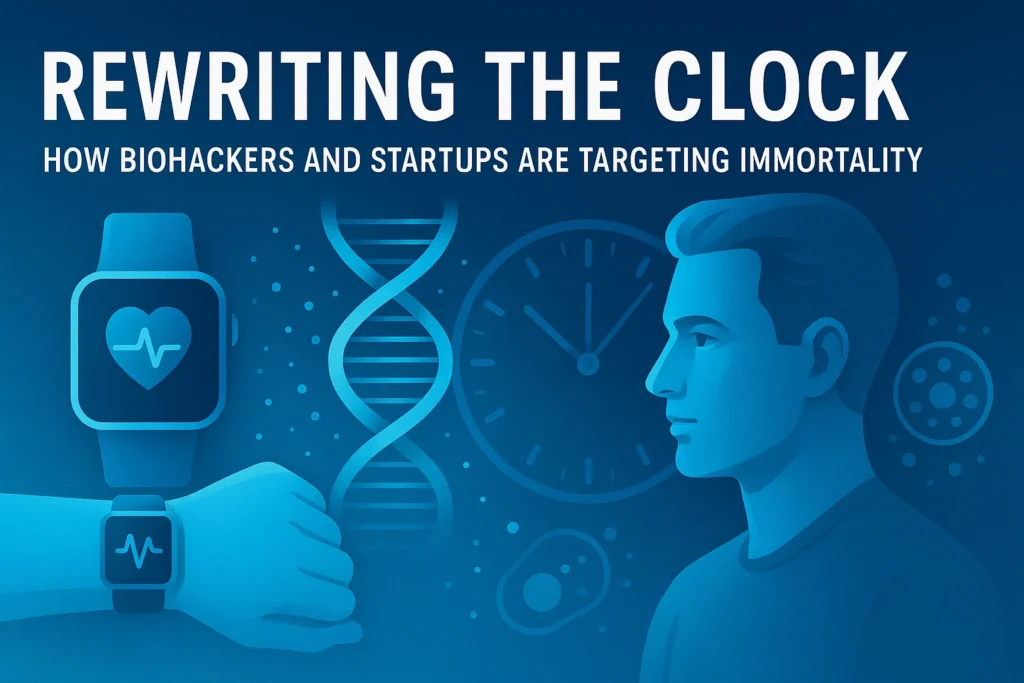 Rewriting the Clock: How Biohackers and Startups Are Targeting Immortality