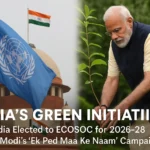 India’s Green Leap: From UN Chambers to Community Forests, A Nation Plants for a Sustainable Future