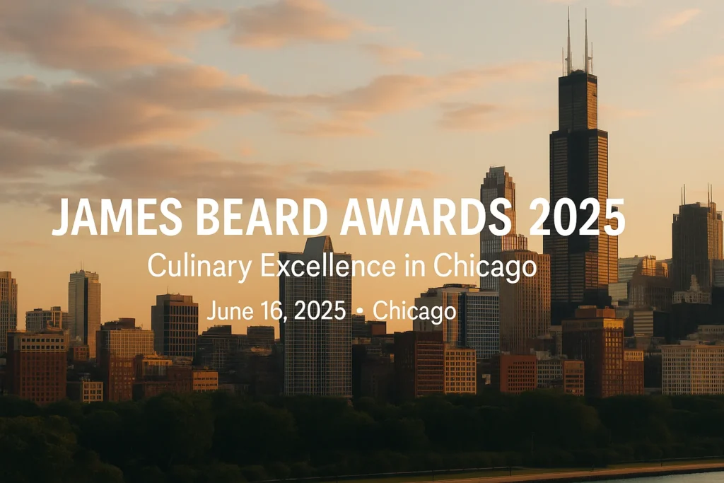 The Culinary Crown: Inside the James Beard Awards 2025 in Chicago