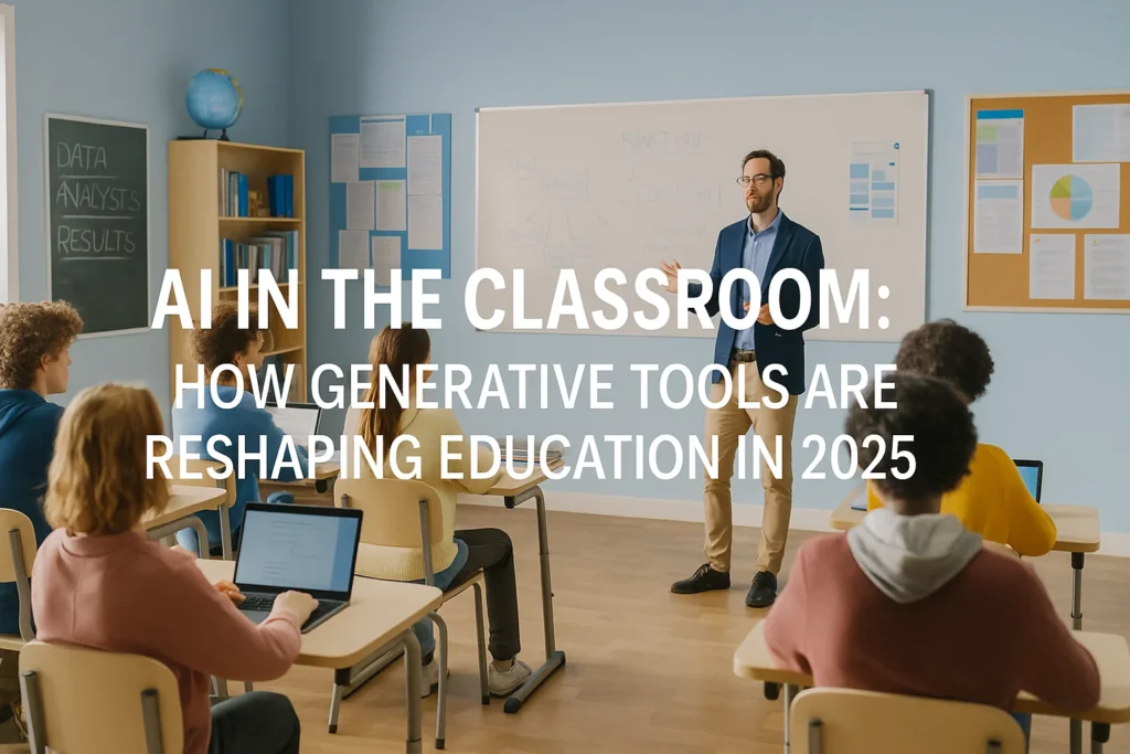 AI in the Classroom: How Generative Tools Are Reshaping Education in 2025