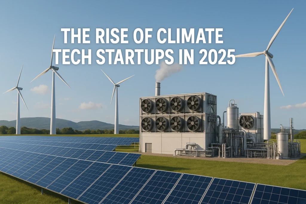 The Climate Innovators: How Startups Are Leading the Charge Against a Warming World in 2025