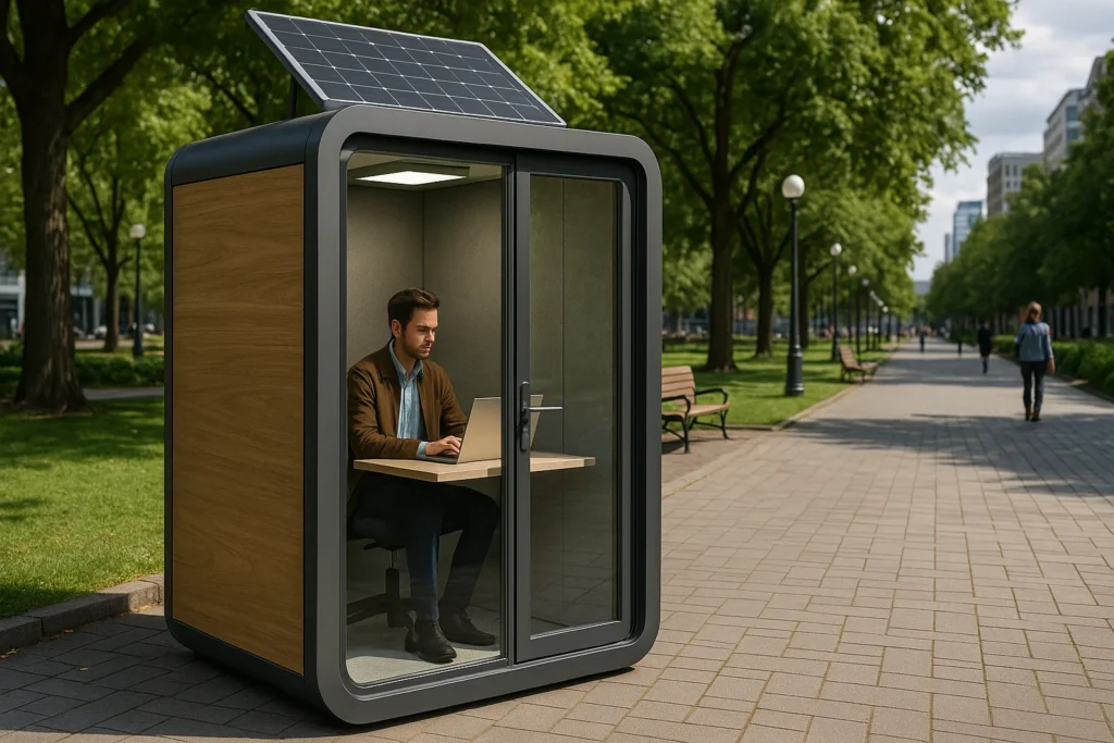 Work Anywhere: The Rise of Urban Micro-Offices Transforming City Life