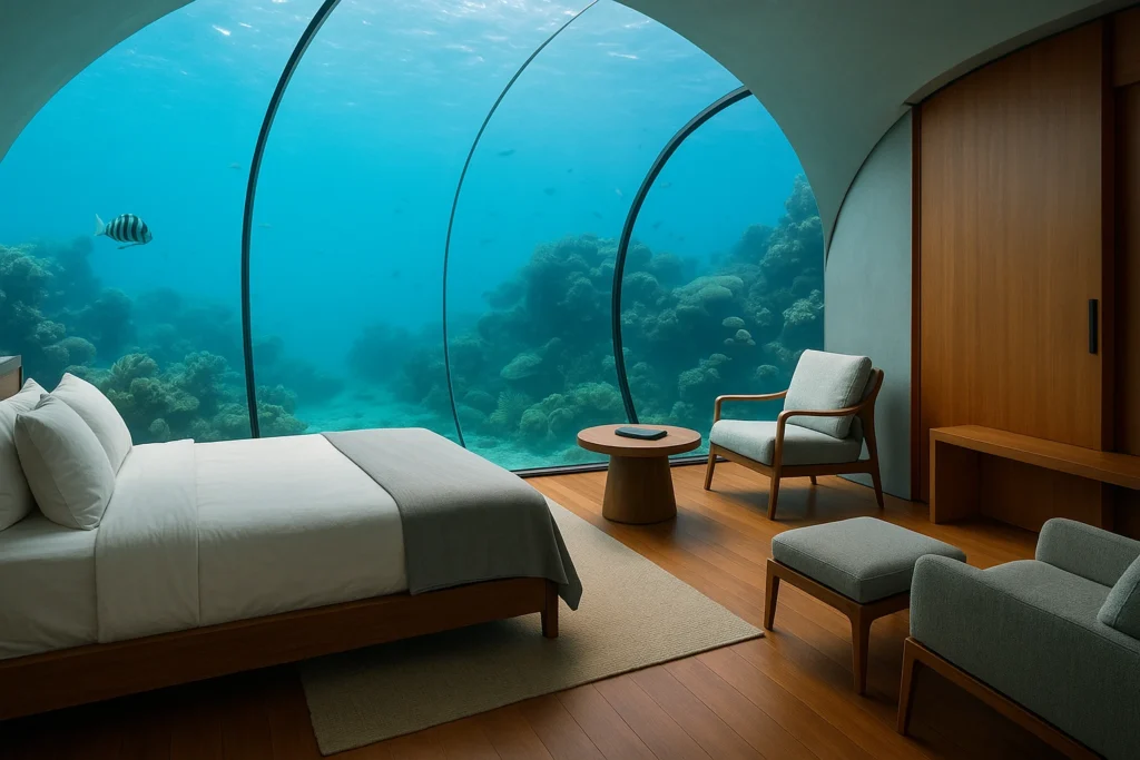 Sleeping Beneath the Waves: The Complete Encyclopedia of Underwater Hotels and Immersive Marine Hospitality