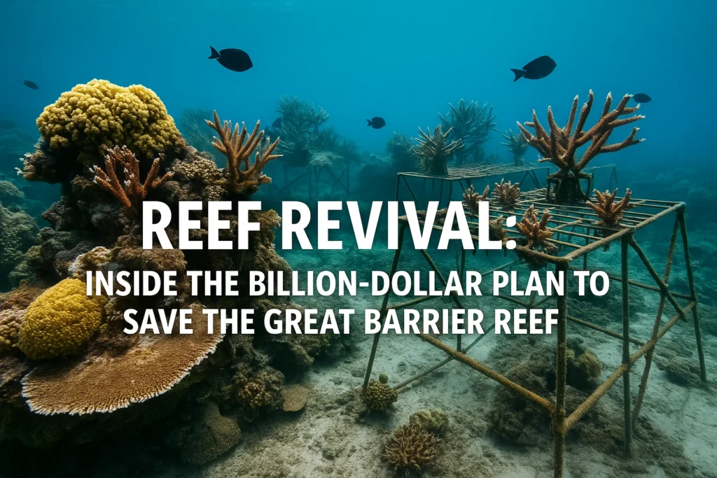 Reef Revival: A Billion-Dollar Odyssey to Save the Great Barrier Reef