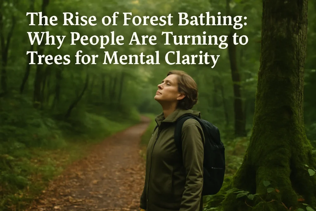 The Unfolding Canopy: How Reconnecting With Trees Is Healing the Modern Mind
