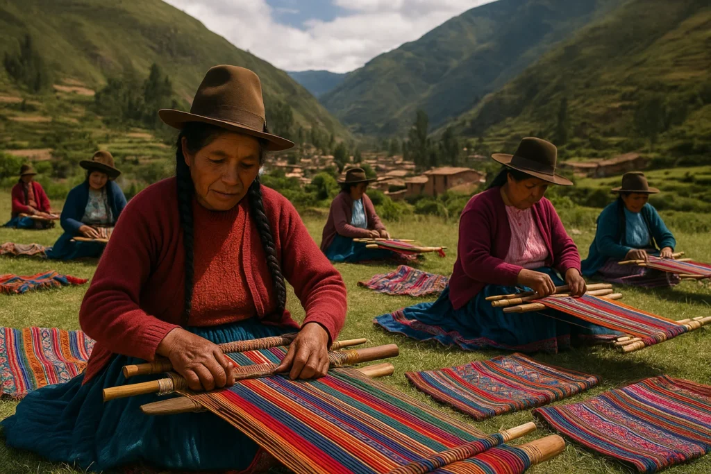 The Vibrant Revival of Andean Weaving: Threads of Culture, Resistance, and Hope
