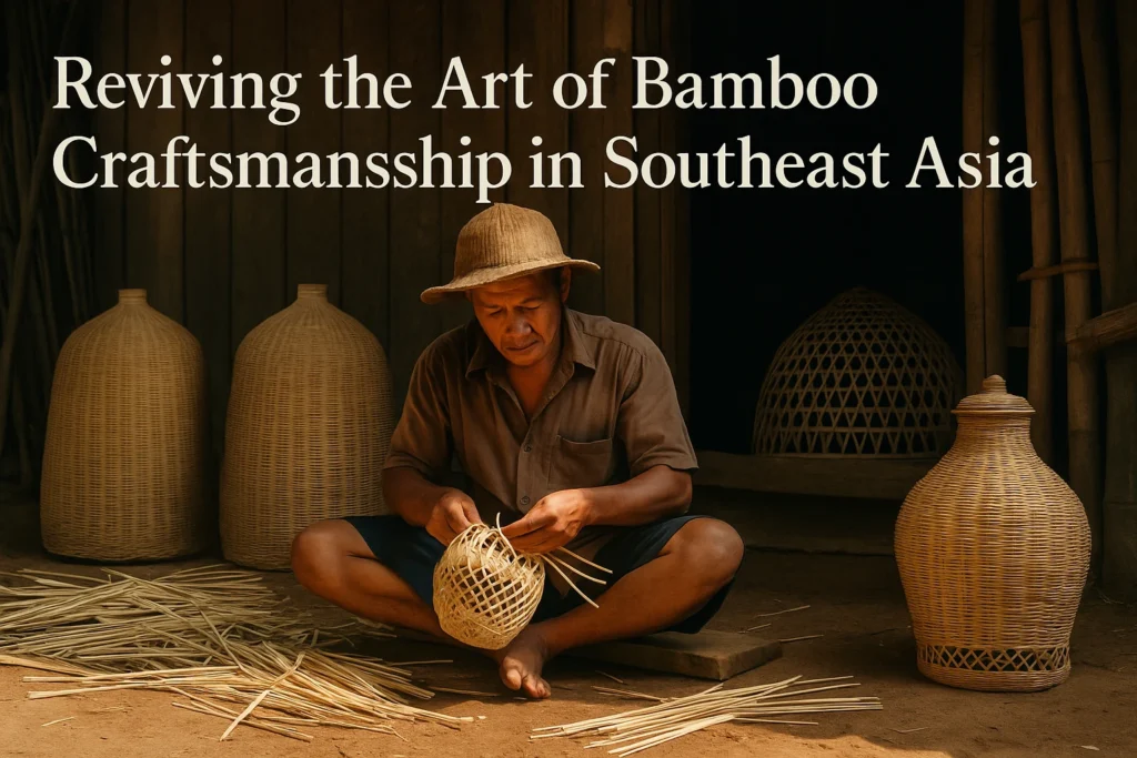 Reviving the Art of Bamboo Craftsmanship in Southeast Asia: A Sustainable Renaissance