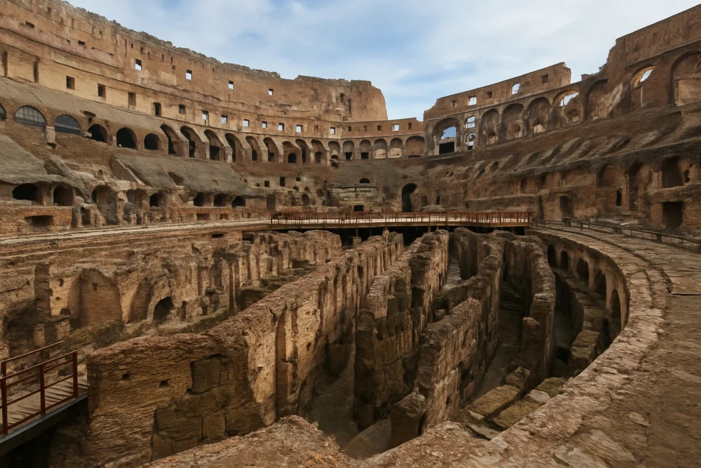 The Colosseum’s Underground Unveiled: A Journey Through Rome’s Darkest Secrets