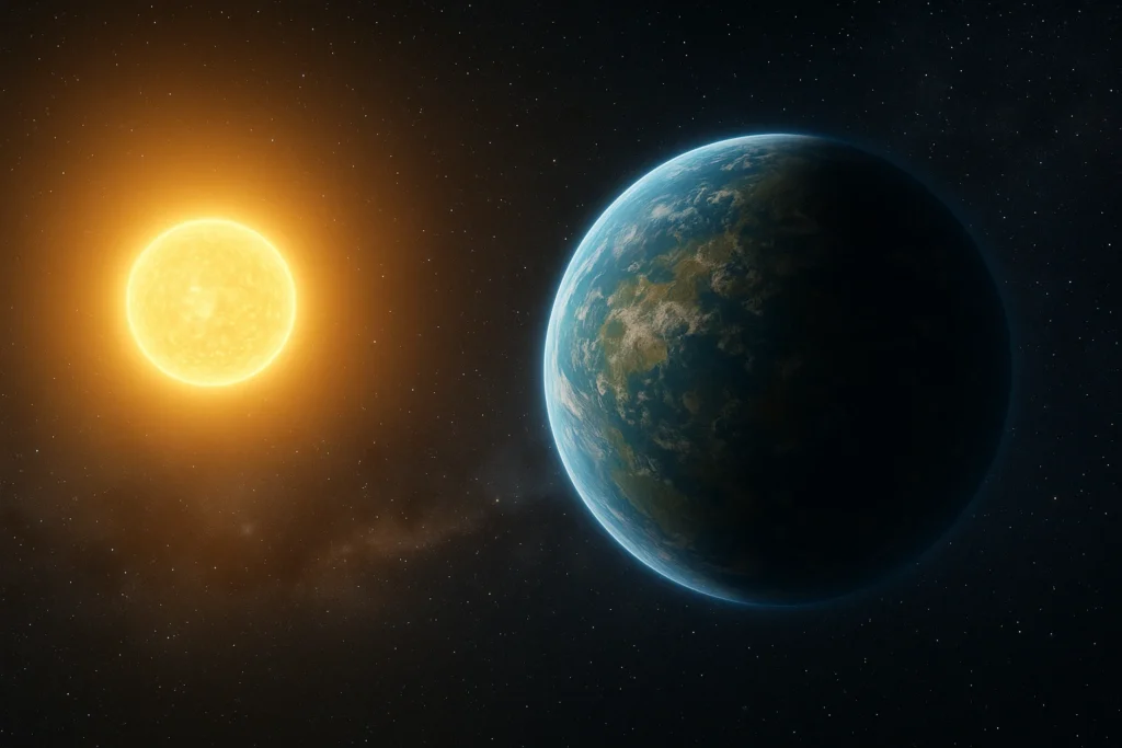 Beyond the Horizon: The Discovery of an Earth-Sized World and the Search for Our Cosmic Reflection