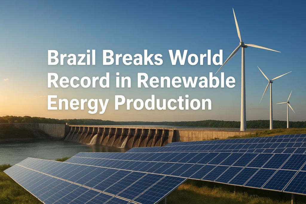 Brazil’s Renewable Energy Revolution: An In-Depth Chronicle of a Global Green Powerhouse
