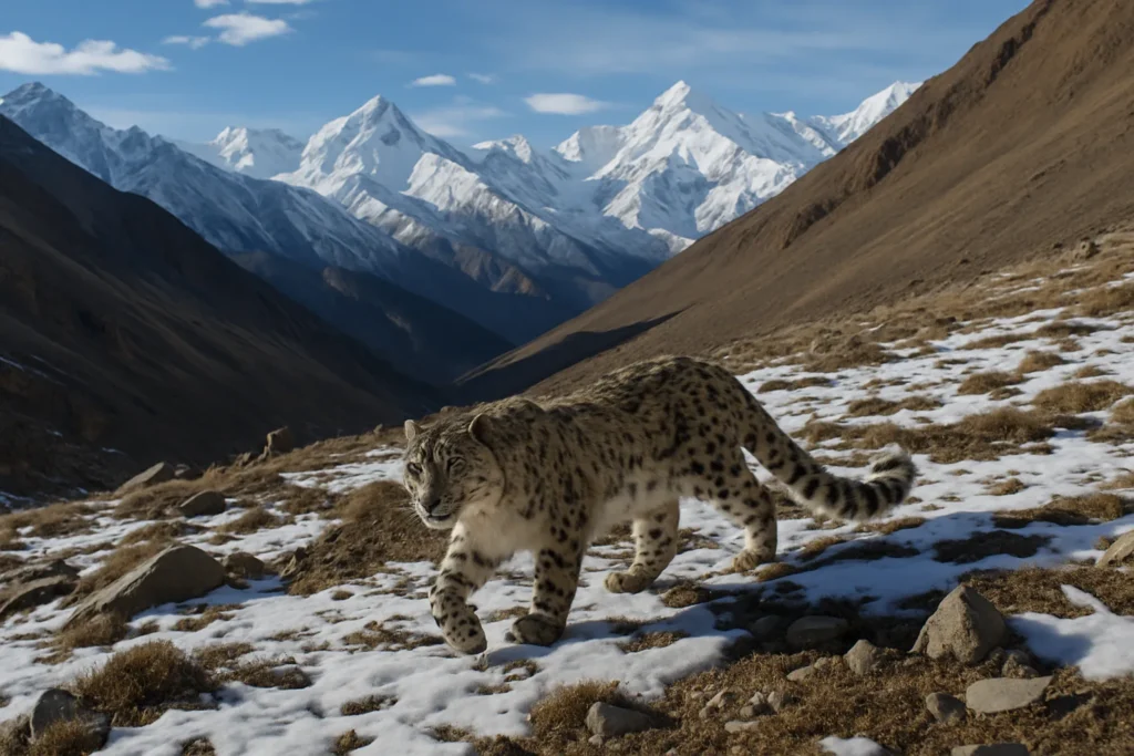 Rare Snow Leopard Emerges in Indian Himalayas After Nearly a Decade – A Beacon of Conservation Success