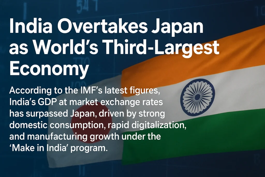 India’s Economic Ascent: The Remarkable Journey to Becoming the World’s Third-Largest Economy