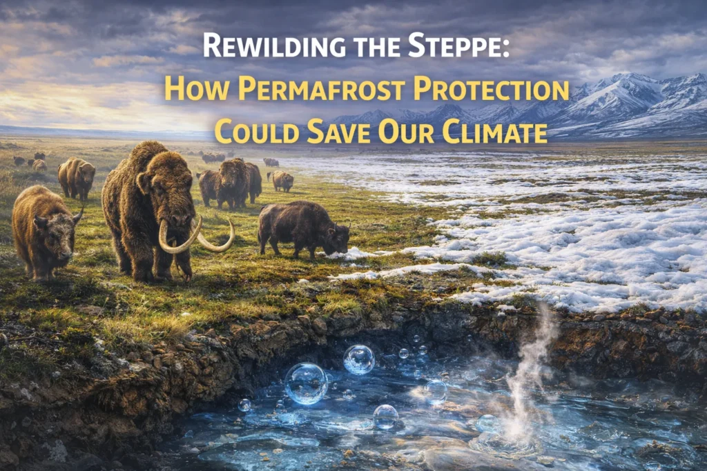 Rewilding the Steppe: How Horses, Bison, and Reindeer Could Save the Arctic—and the Planet