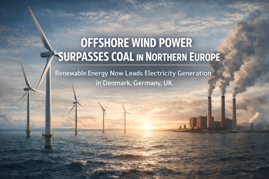 When the Wind Won: How Northern Europe’s Offshore Turbines Quietly Surpassed Coal