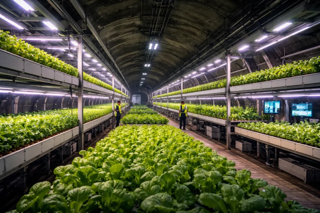 The Underground Harvest: How Abandoned Subways Are Becoming the Farms of the Future