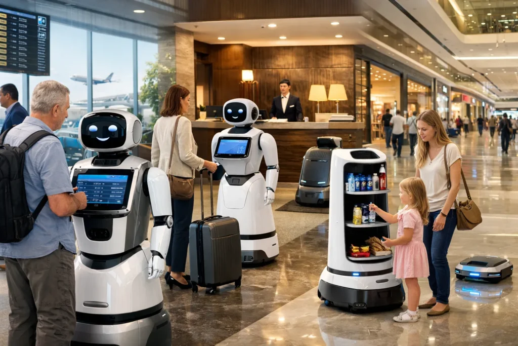 The Helpful Invasion: How Service Robots Are Silently Taking Over Your Local Mall, Airport, and Hotel
