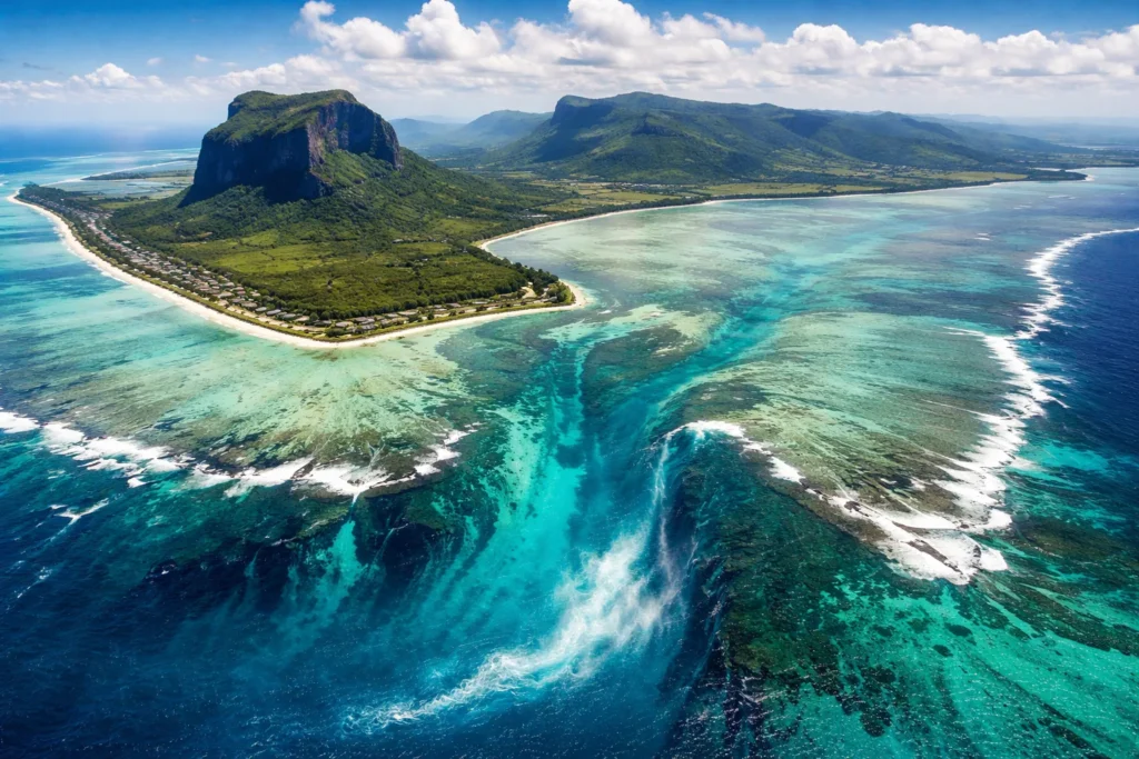 The Vanishing Water: Unraveling the Mystery of Mauritius’s Underwater Waterfall
