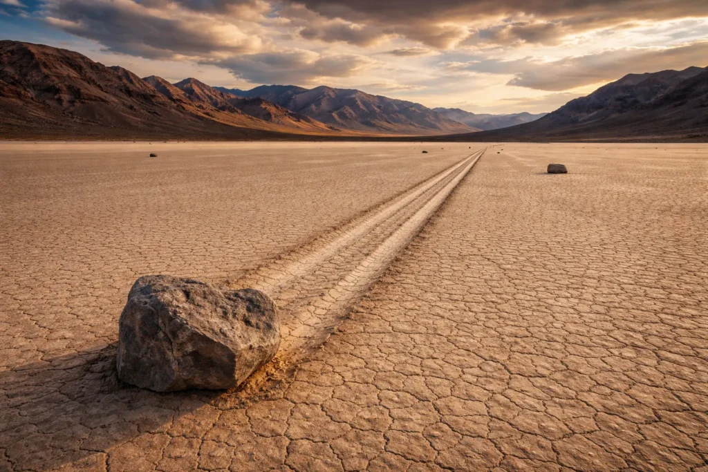 The Mystery of the Sailing Stones: How Rocks Take a Walk in Death Valley