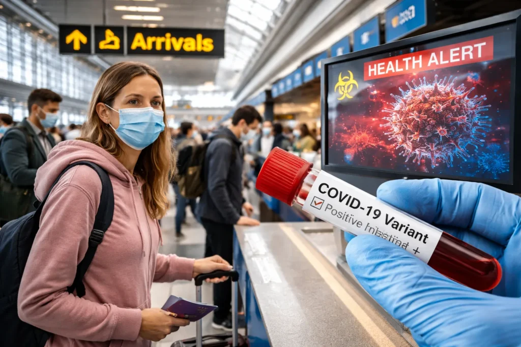 The Arrival: How a Mutated Viral Variant Landed in the US Through One SFO Traveler