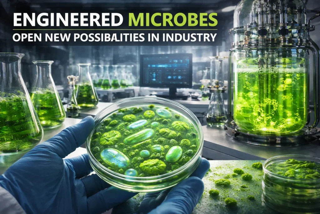The Little Factories That Could: How Engineered Microbes Are Rewriting the Rules of Industry