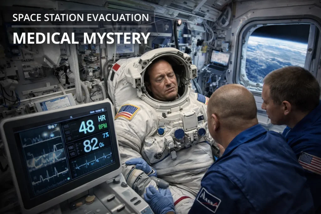 The Silence in Space: Astronaut’s Mysterious Condition That Led to Station Evacuation Remains Unexplained