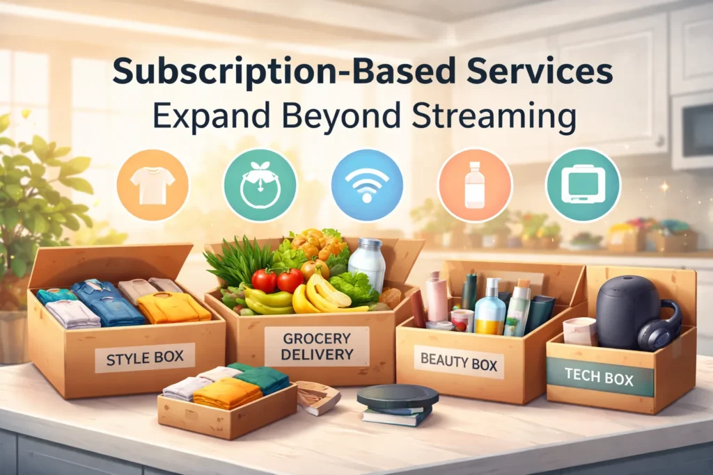 Subscription-Based Services Continue to Expand Beyond Streaming
