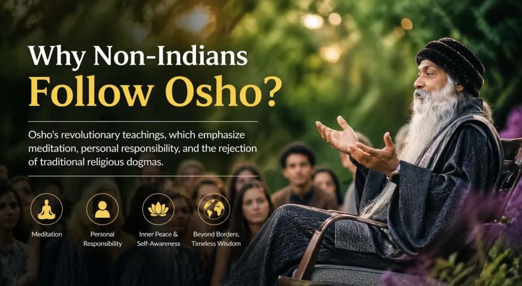 Why Non-Indians Follow Osho: The Rebel Guru Who Crossed Borders