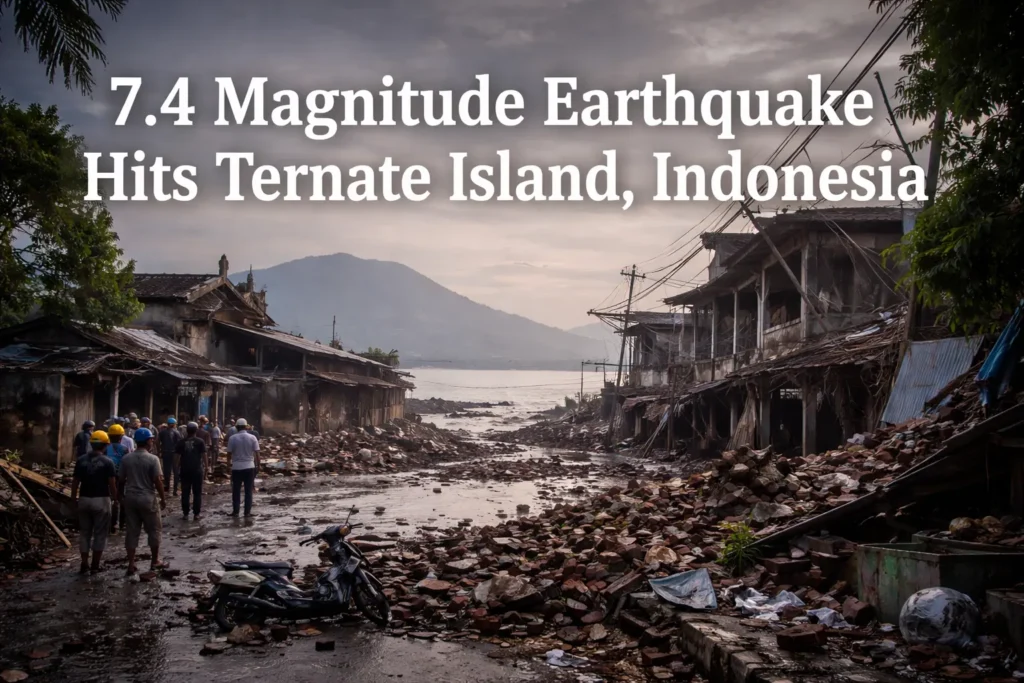 When the Earth Roared: The Complete Story of the 7.4 Magnitude Earthquake That Shook Ternate