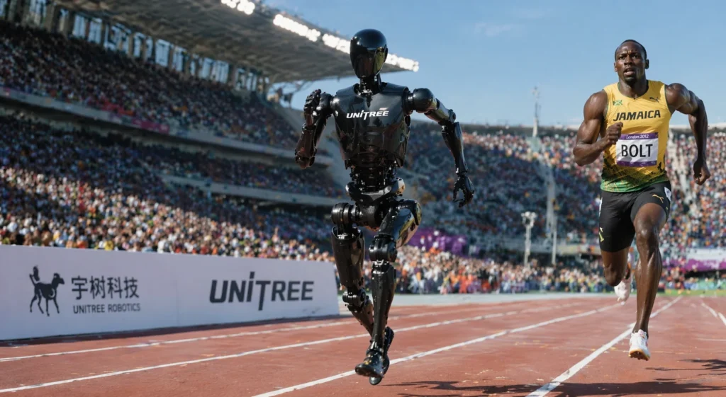 The Robot Sprinter: Why Unitree’s CEO Says Machines Will Leave Bolt in the Dust