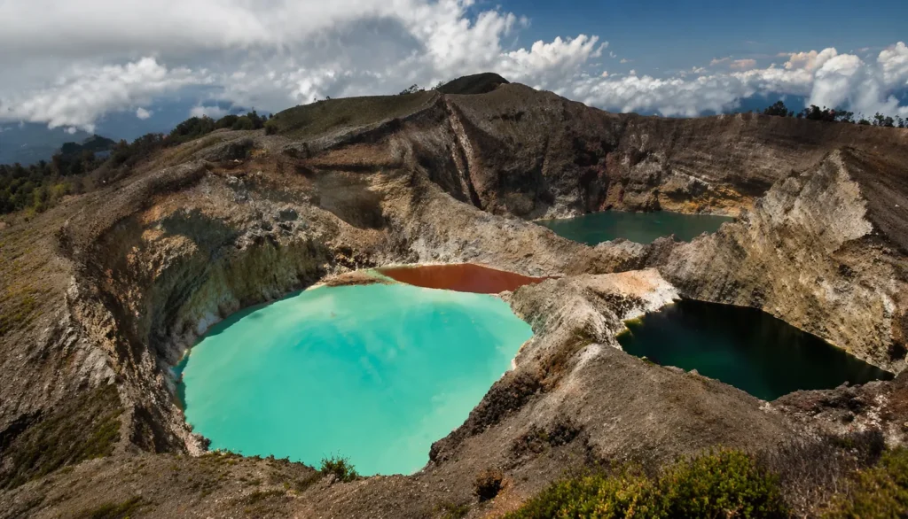 The Magic Paint Pots of Indonesia: Why Kelimutu’s Three Lakes Keep Changing Color