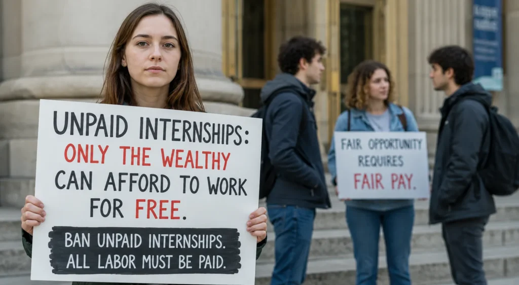 Unpaid Internships: Only the Wealthy Can Afford to Work for Free
