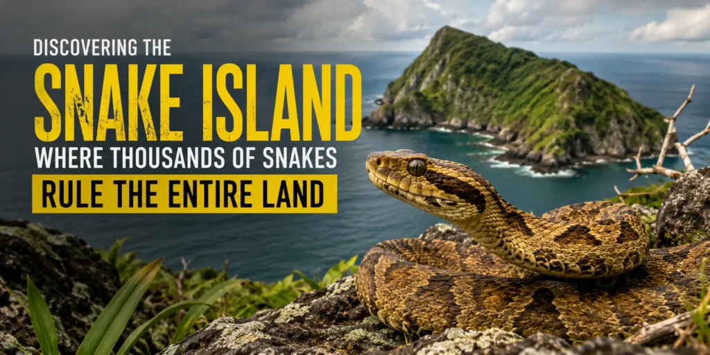 Hidden Island of Death: Home to the Golden Lancehead Viper
