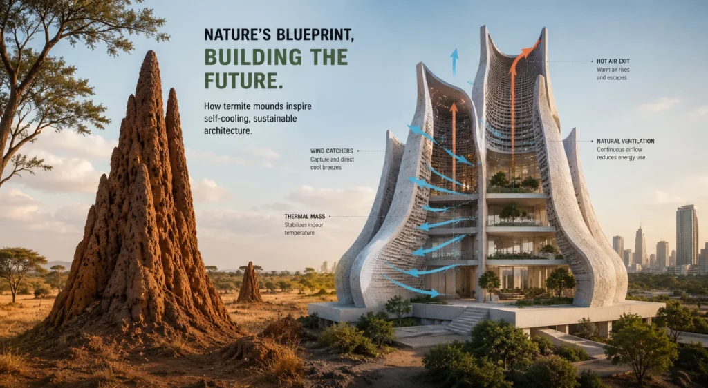 The Surprising Science Behind How Termite Mounds Influence Modern Sustainable Building Design