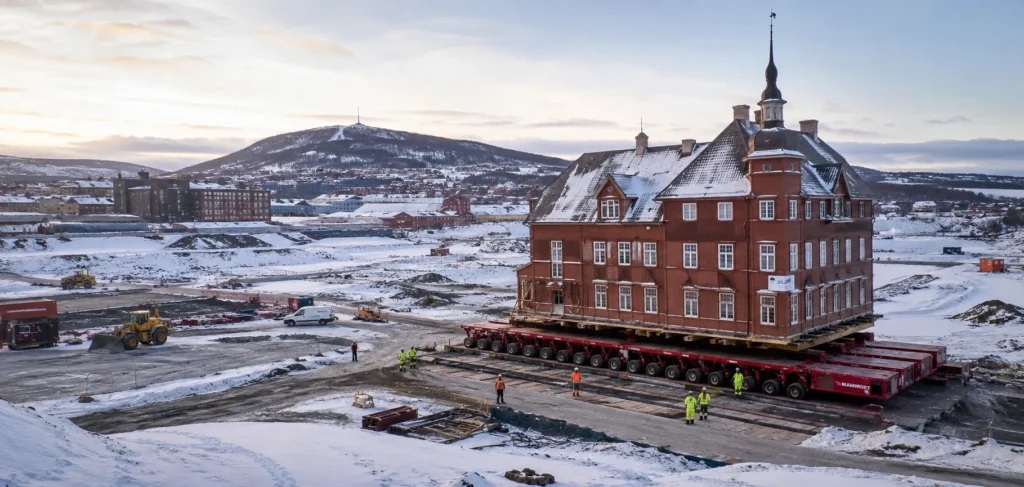 The Subterranean Iron Mines Of Sweden: Creating A Moving City Above Ground Level