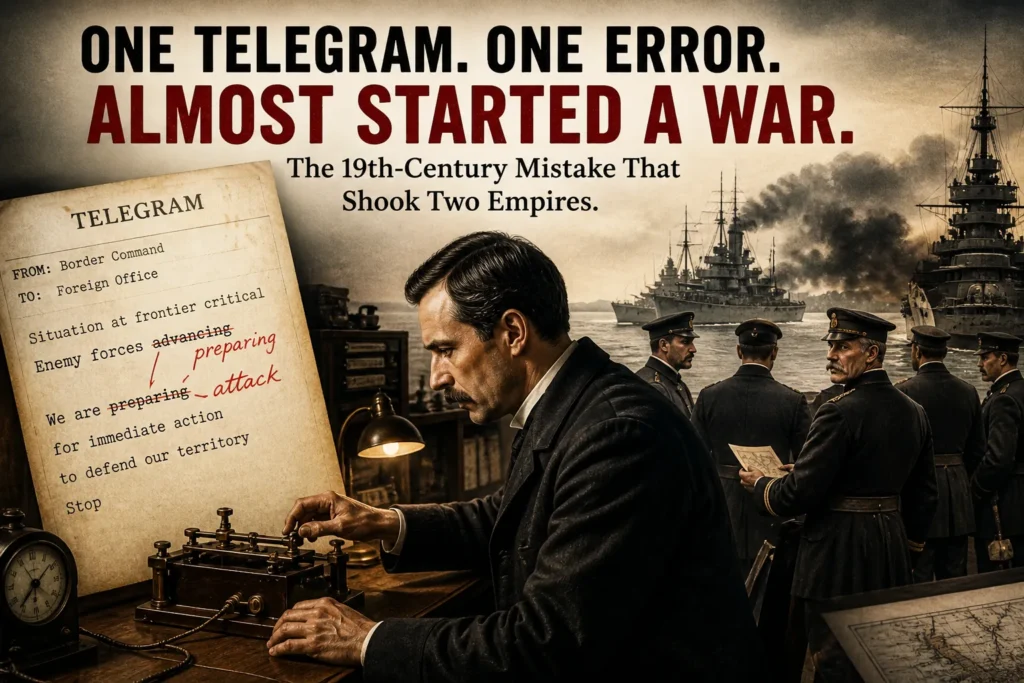 The Telegram That Nearly Triggered a War Between Two Empires