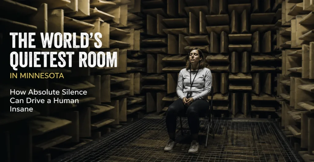 The World’s Quietest Room: Why Absolute Silence Can Drive the Human Mind to the Edge
