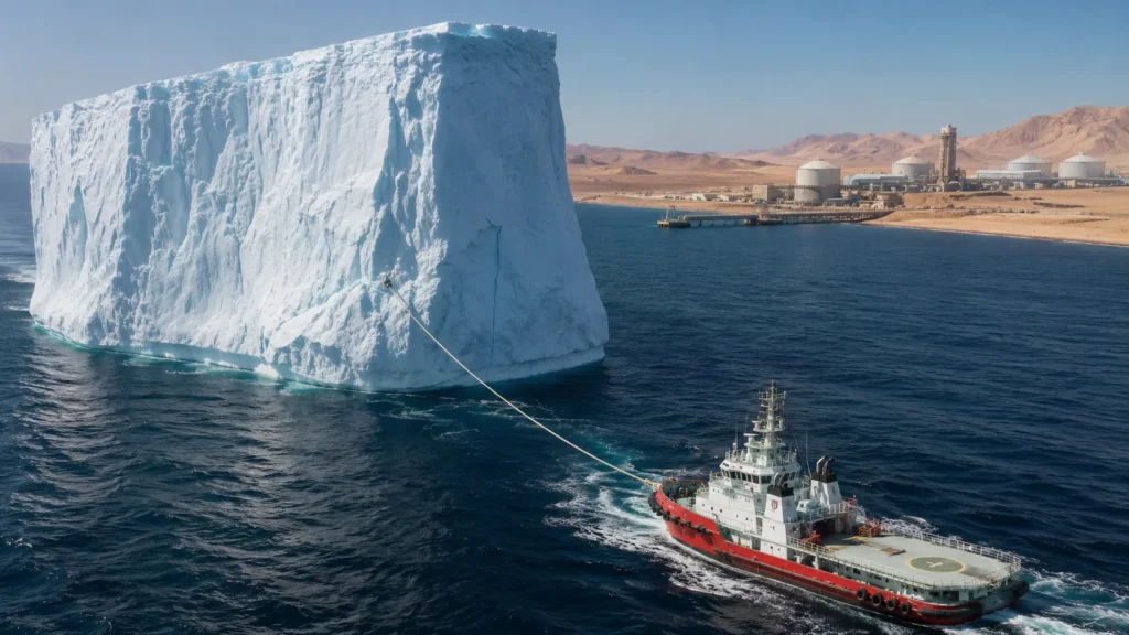Why Desert Nations Are Betting on Giant Antarctic Icebergs for Fresh Water
