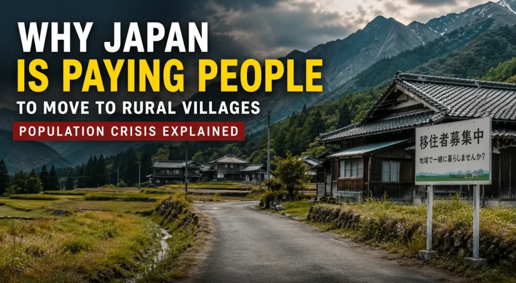 Why Japan Is Paying People To Move To Rural Villages: The Population Crisis Explained