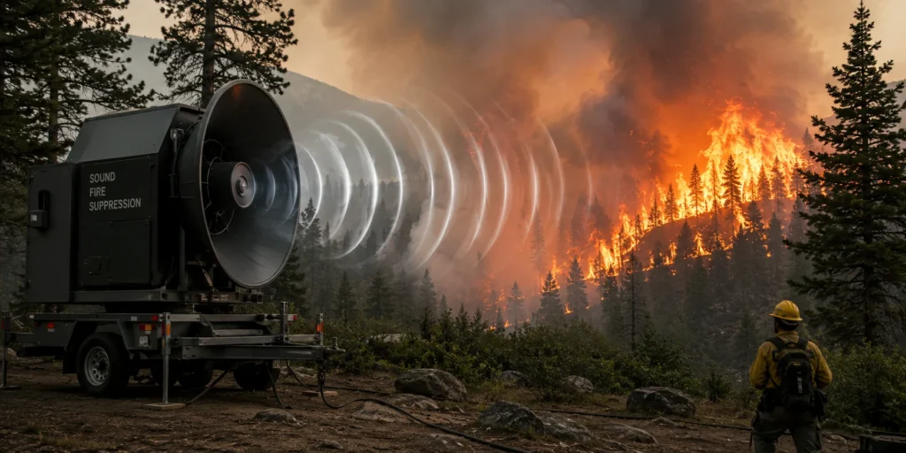 The Invisible Firefighter: Using Sound to Stop Forest Fires